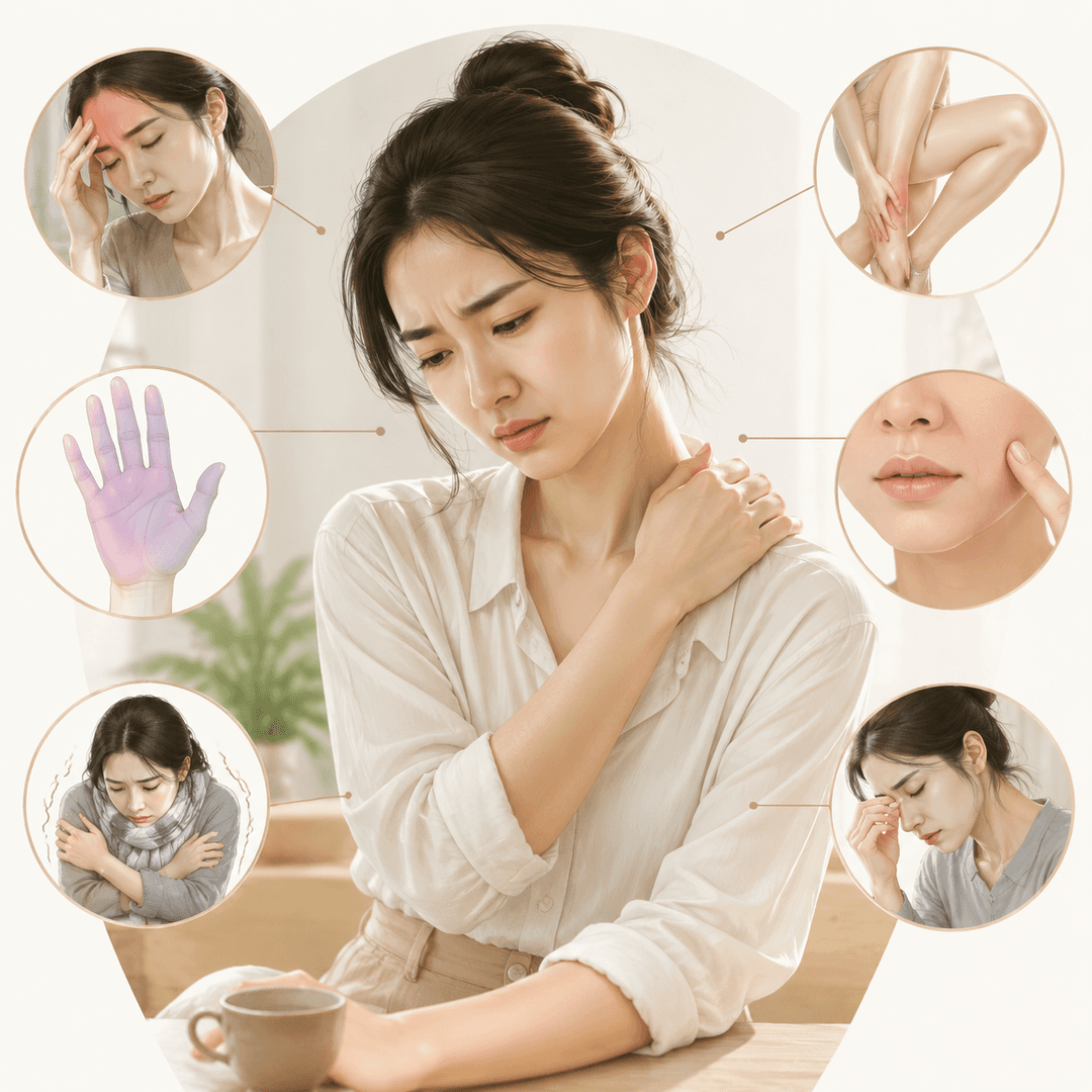 Dấu hiệu khí huyết không lưu thông dễ nhận biết
