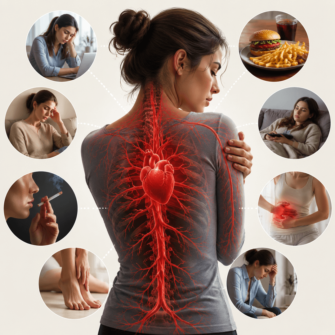 Nguyên nhân khiến khí huyết kém lưu thông