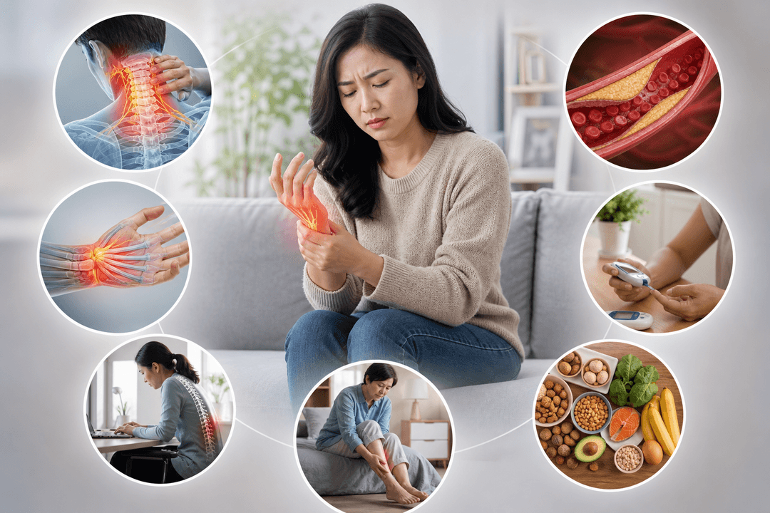 Nguyên nhân phổ biến gây tê tay chân