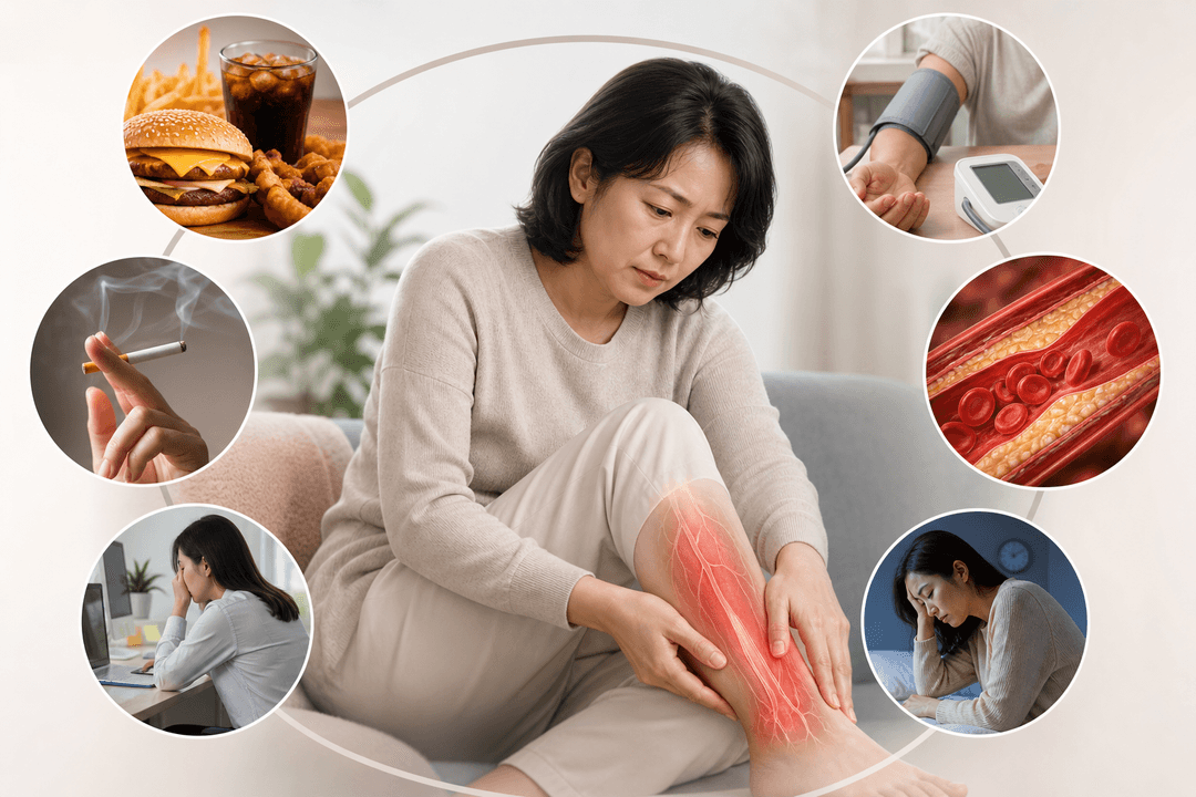 Nguyên nhân gây ra tình trạng máu lưu thông kém