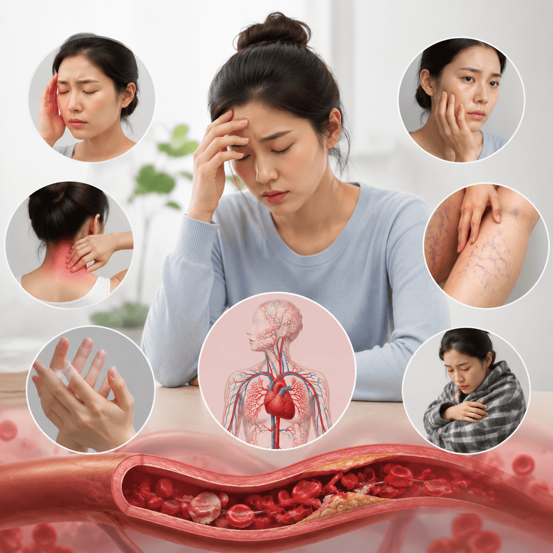 Dấu hiệu nhận biết khí huyết kém, ứ trệ cần cải thiện