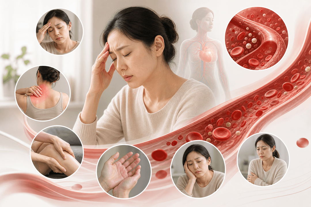 Dấu Hiệu Nhận Biết Khí Huyết Kém Lưu Thông