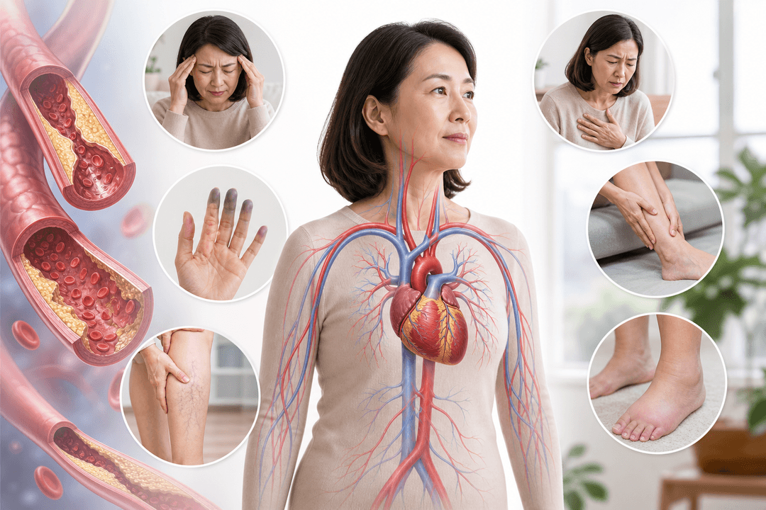 Dấu hiệu nhận biết mạch máu đang có vấn đề